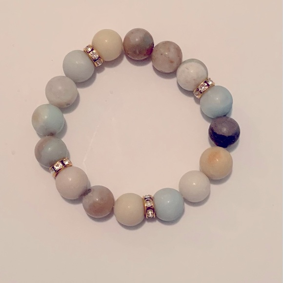 Bracelet Semi Precious Amazonite - Picture 2 of 2